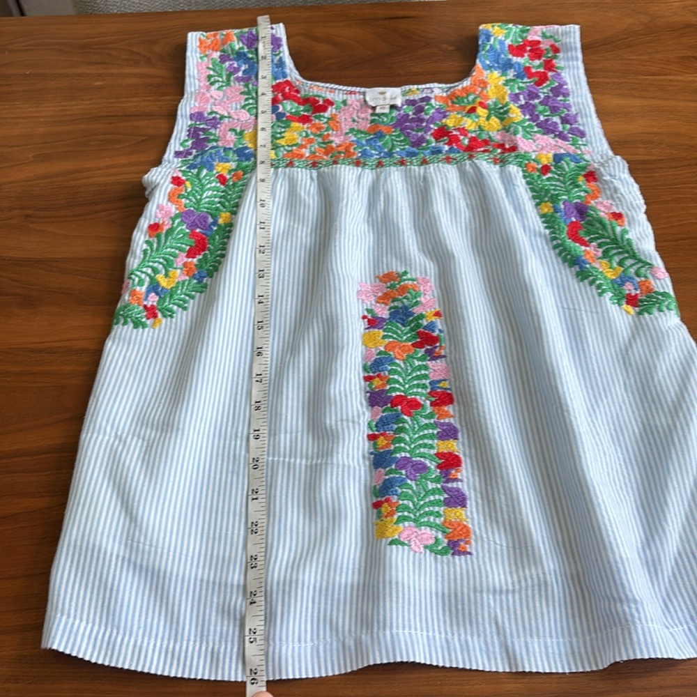 J. MARIE THE KELSEY TOP Embroidered Top Size XS - Picture 6 of 7